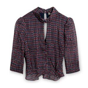 Anthropologie - Lenon chiffon blouse - size S